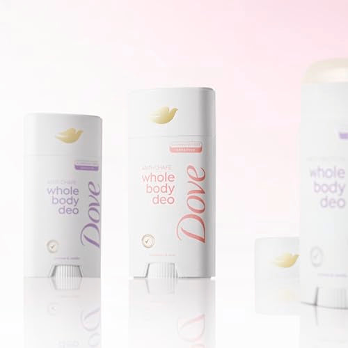 Dove Whole Body Deodorant Stick - Aluminum Free Raspberry & Rose, 72H Odor Control