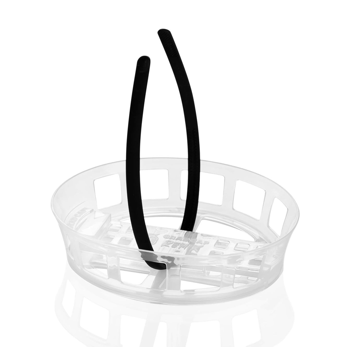 Graduation Cap Headband - Secure Your Cap & Style Your Hair | Black & Clear Options