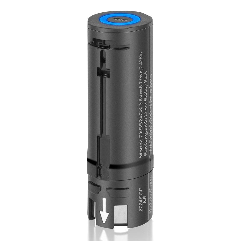 CBQ FXBB24 Battery Replacement for BaBylissPRO FXONE Trimmers & Cordless Clippers with LED Indicator 4-Hour Runtime Universal Snap-in Li-ion Battery