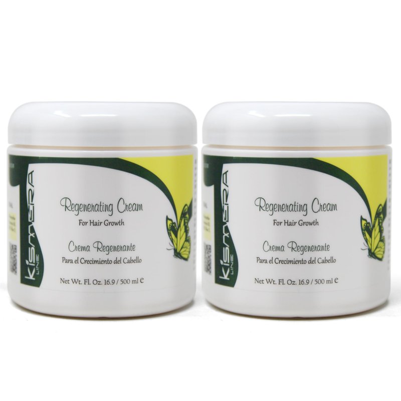 Kismera Line Regenerating Cream for Hair Growth 16.9oz "Set of 2"
