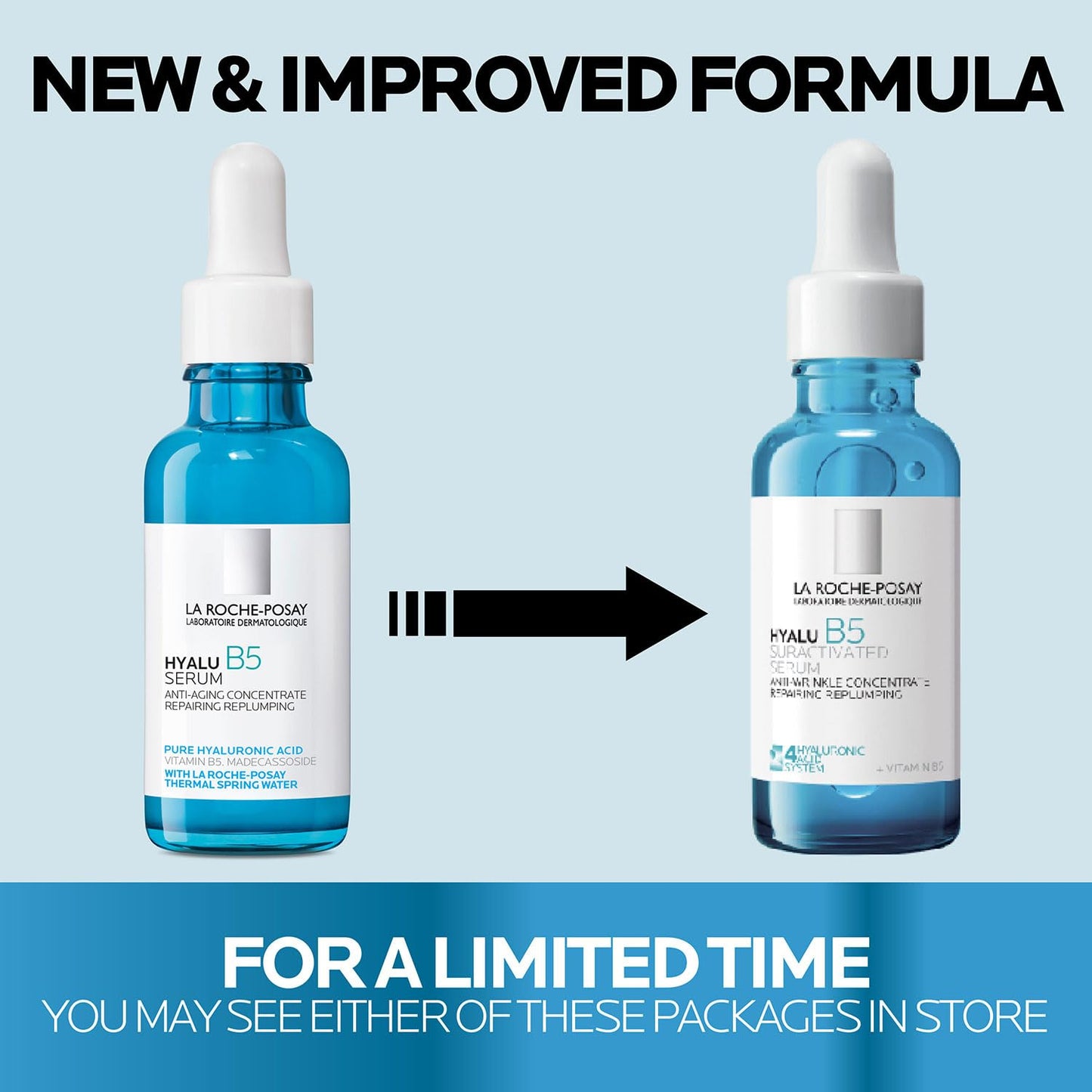 La Roche-Posay Hyalu B5 Hyaluronic Acid Serum - Hydrating Anti-Aging Formula for Sensitive Skin | 30ml