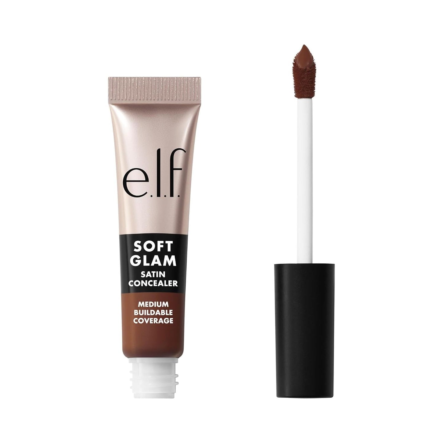 e.l.f. Soft Glam Satin Concealer - Medium Coverage, Crease-Resistant, Long-Lasting | 13 Fair Neutral
