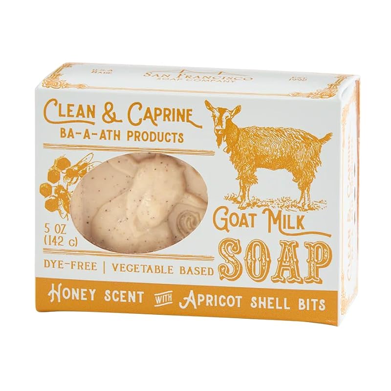 San Francisco Soap Company Goat Milk Honey Bar - Nourishing Natural Bath Soap