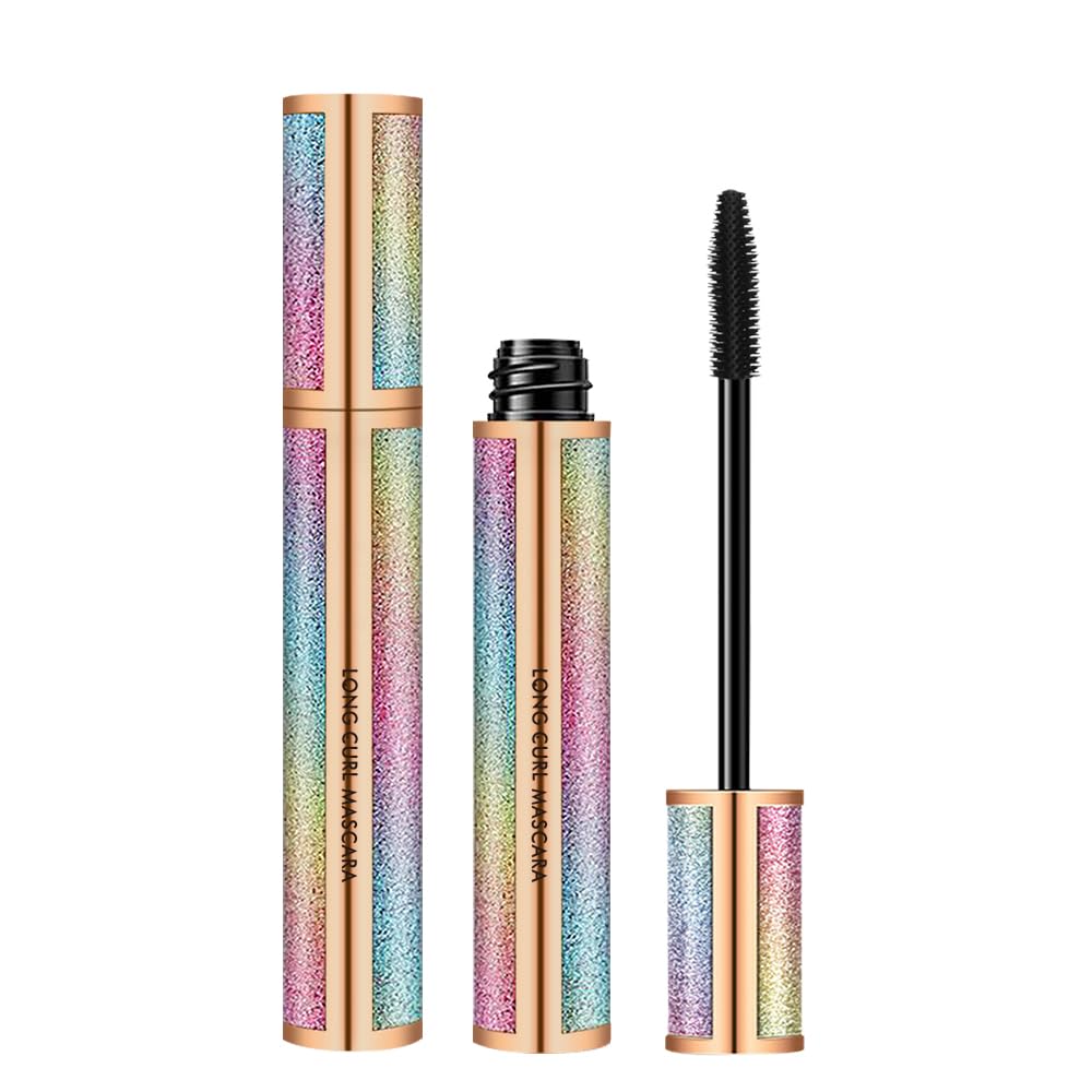 4D Silk Fiber Lash Mascara - Waterproof, Voluminous Eyelashes | Smudge-Proof, Hypoallergenic, Easy Application in Black