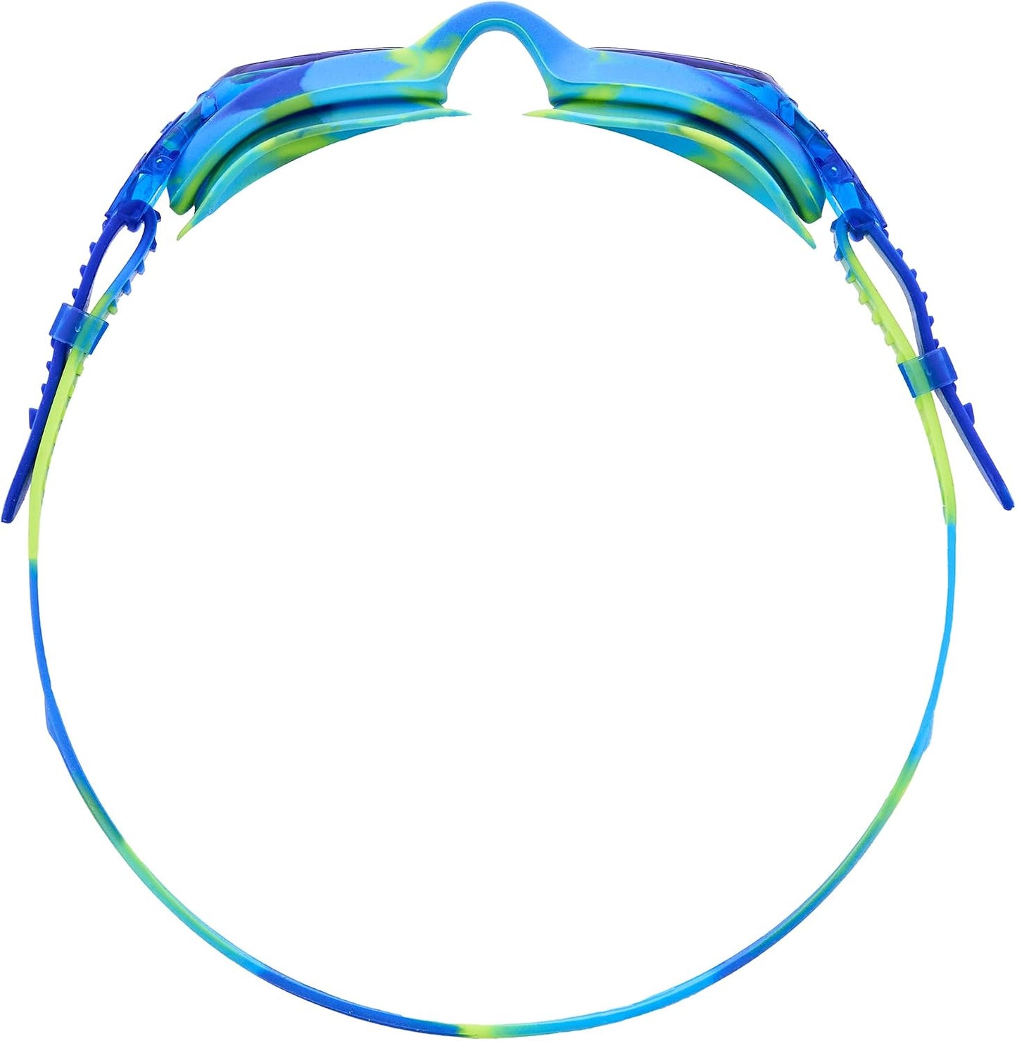Swimple Tie-Dye Kids' Swim Goggles - Comfortable Fit & UV Protection | Adjustable Strap