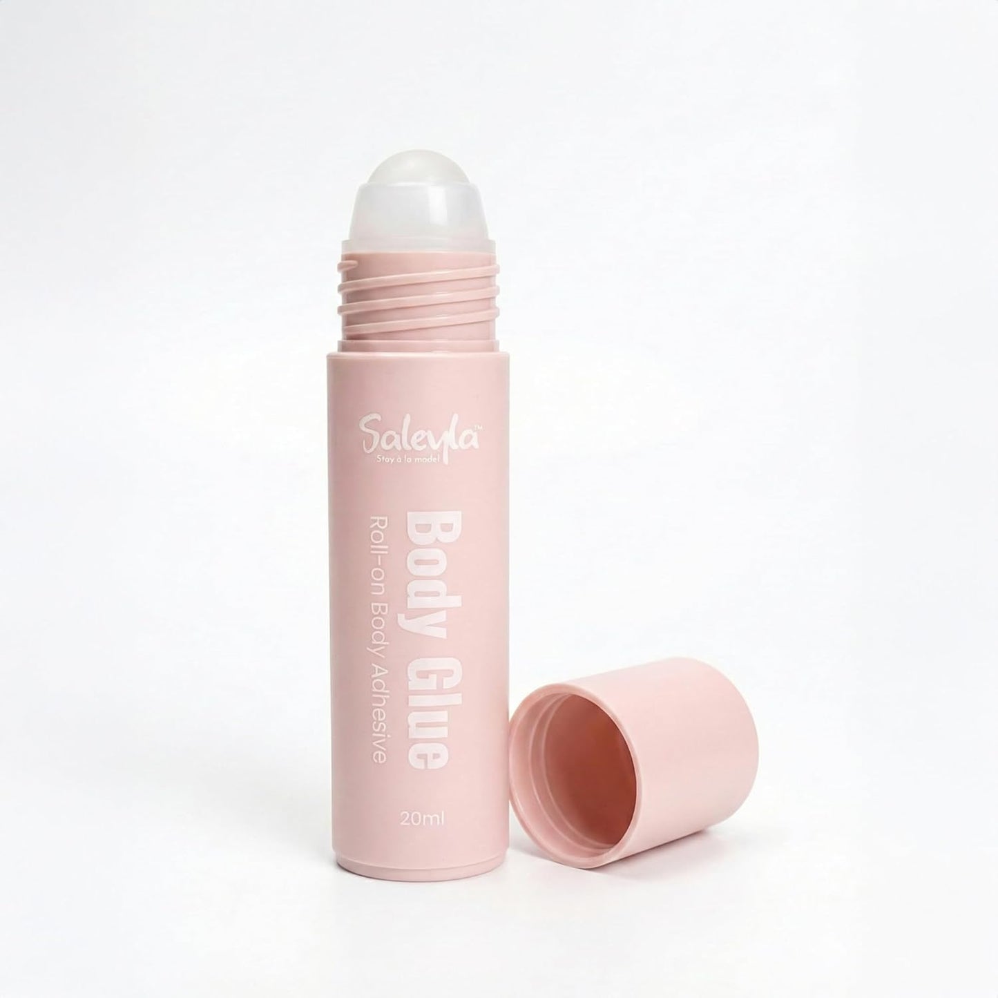 Roll-On Body Glue 20ml - Sweat-Resistant Clear Adhesive for Swimwear, Competition Suits & Stagewear | Gentle on Skin, Long-Lasting Hold