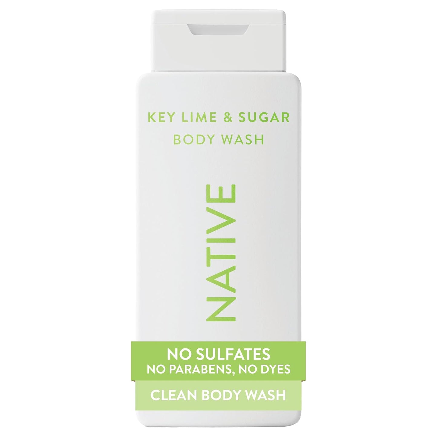 Native Sea Salt & Cedar Body Wash - 24-Hour Refreshing Clean for All Skin Types | 18 oz, Phthalate-Free, Sulfate-Free, Paraben-Free
