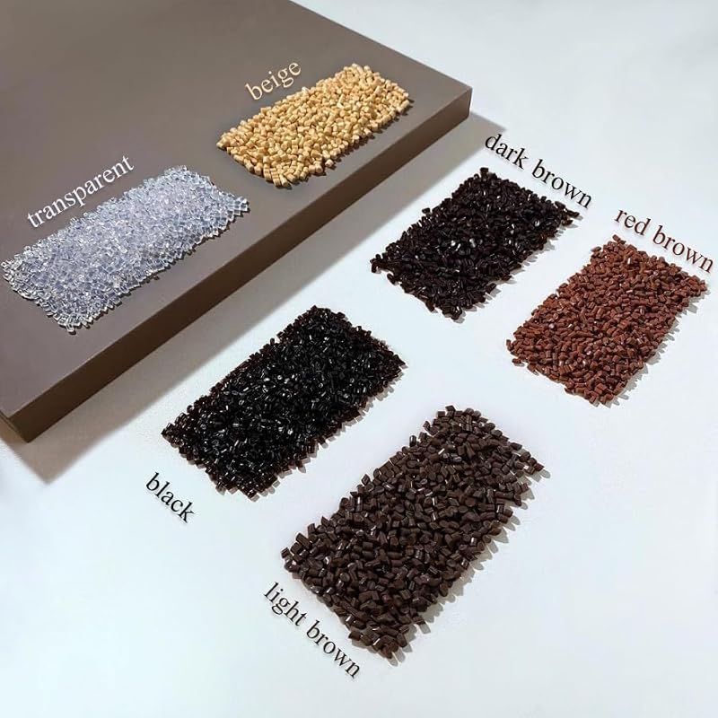 25g Italian Keratin Glue Beads for Hair Extensions - Dark Brown