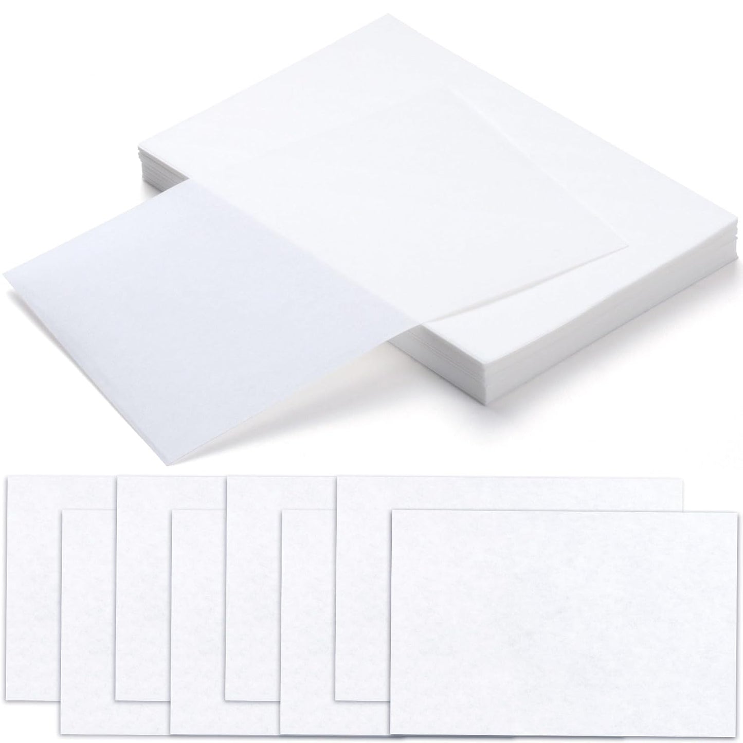 Perm Paper for Hair | 100 Heat-Resistant Disposable Curling Sheets - White