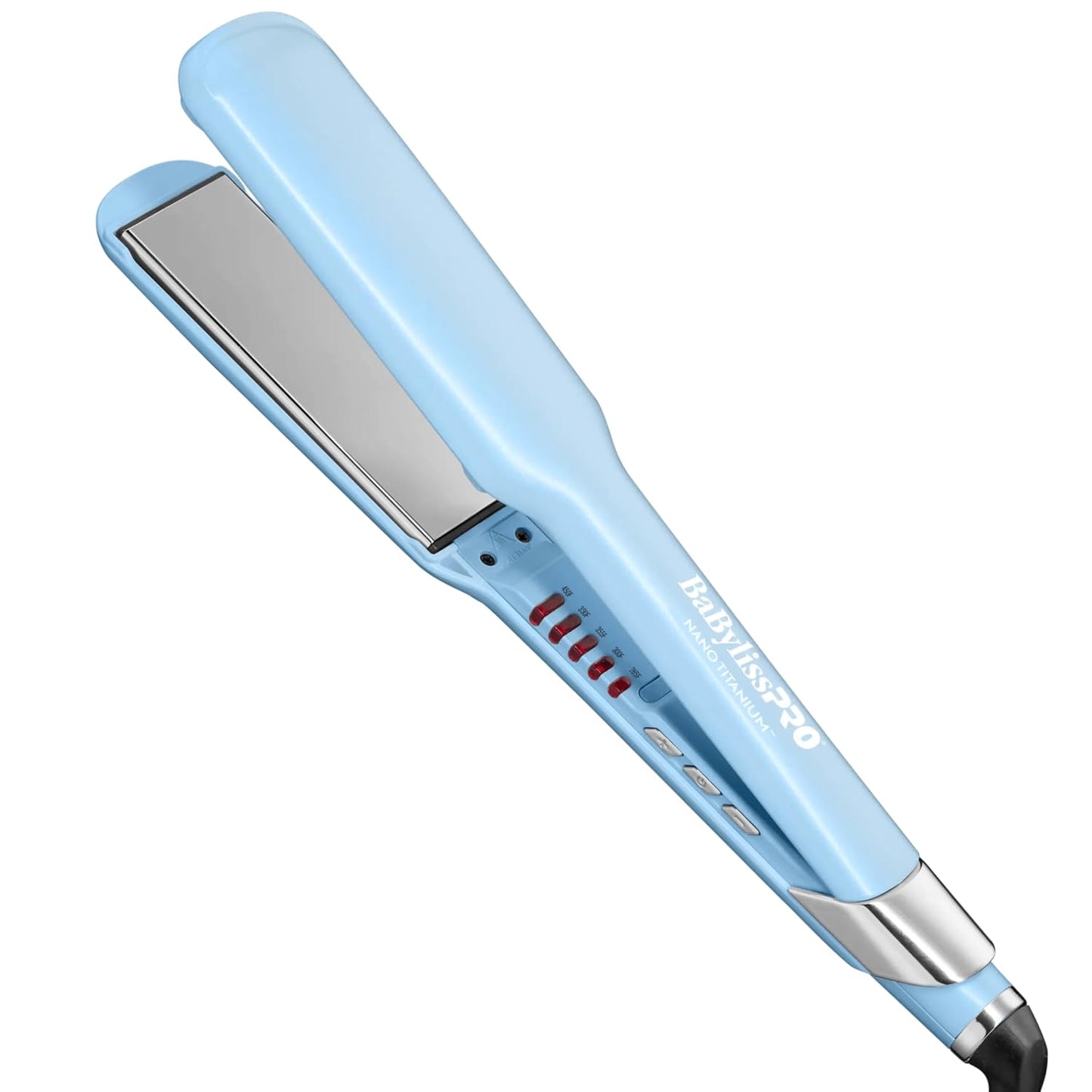 BabylissPRO Nano Titanium Hair Straightener - Ultra-Sleek Flat Iron for All Hair Types