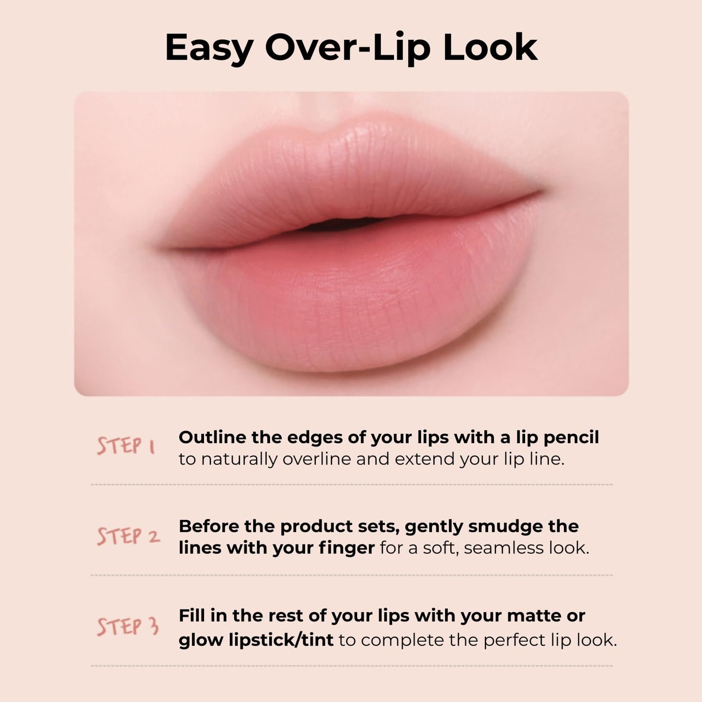 BBIA Nudy Lip Pencil - Natural Overlining & Contouring Lip Liner, Long-Lasting Smooth Velvet Finish, Multi-Use for Lip Base and Shaping, K-Beauty Precision Lip Definer Korean Makeup (05 NUDY FIG)