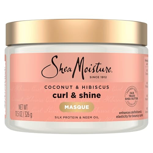 Shea Moisture Coconut & Hibiscus Hair Mask for Curly Hair 11.5oz
