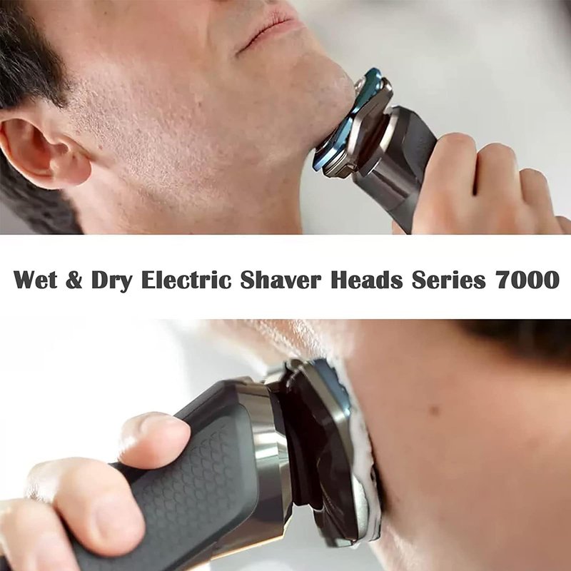 Suleto SH70/71 Replacement Heads Blades Compatible with Noreclo Series 7000 Shavers, Series 7000 Replacement Blades SH71/52 Heads Compatible with Electric Razors 7500 7530 S7370 S7371, 6-Pack