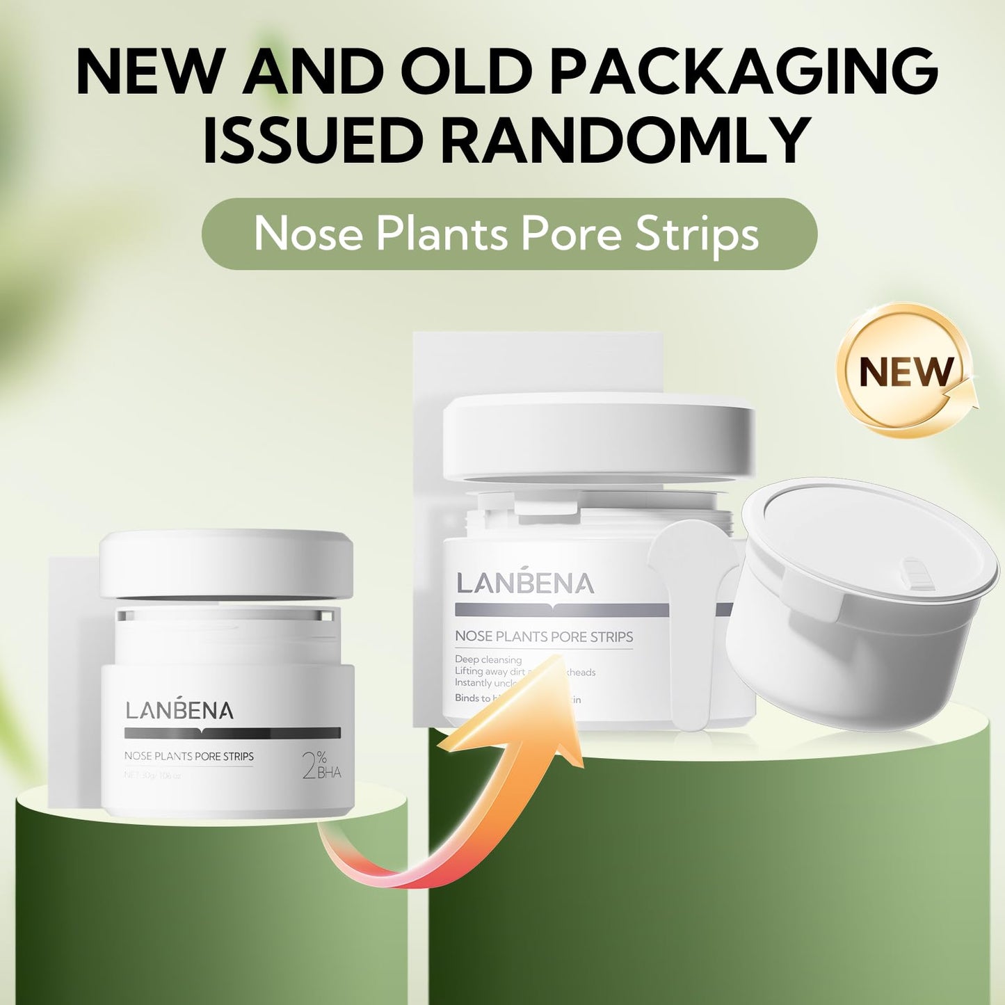 LANBENA Nose Plants Pore Strips and Pore Serum