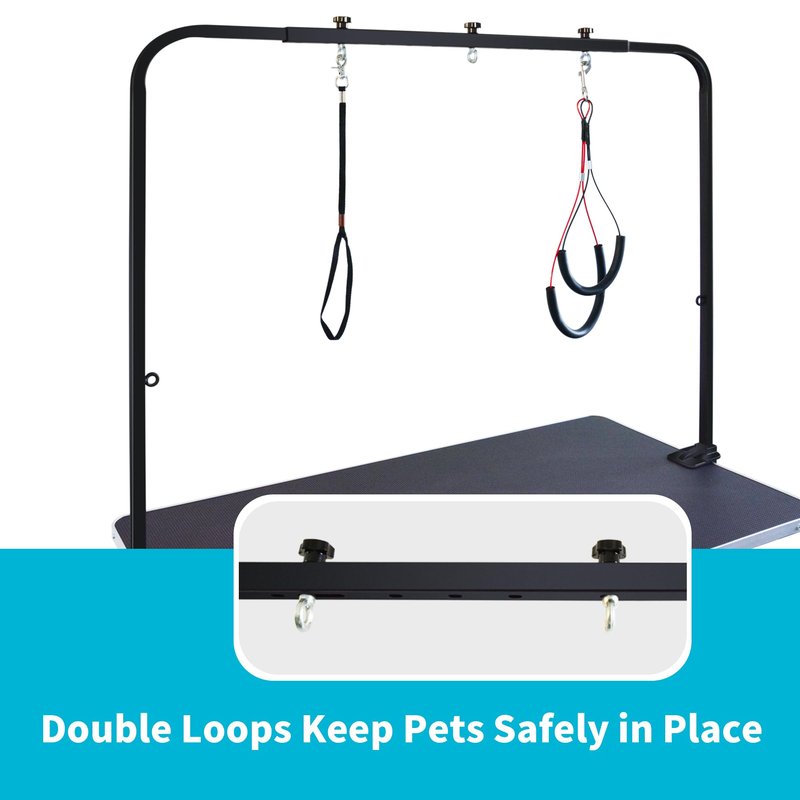 SHELANDY 46-in Dog Grooming Table for Large Pets