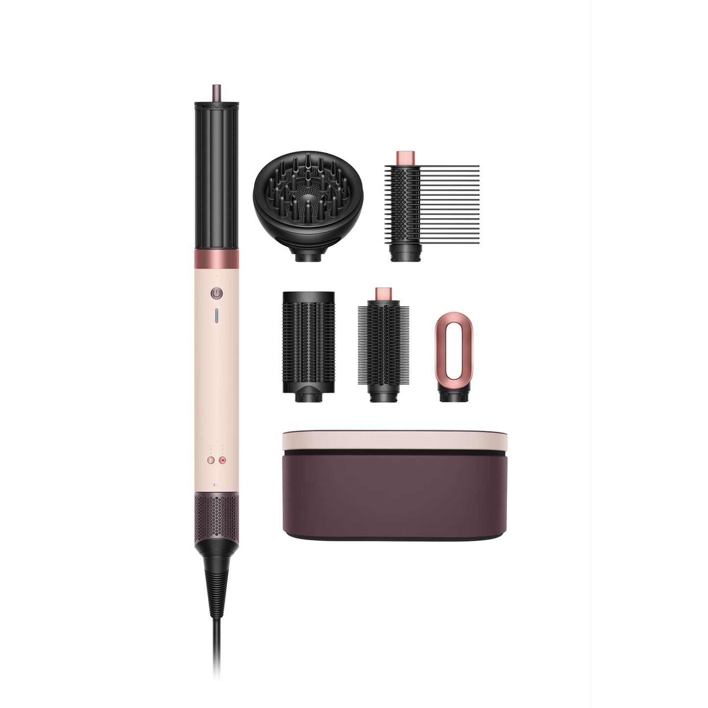 Dyson Airwrap Co-anda2x Multi-Styler and Dryer Curly+Coily in Ceramic Pink and Rose Gold