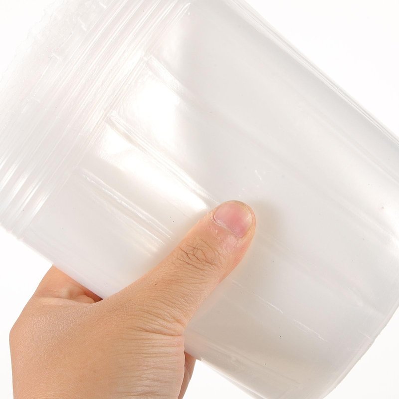 POPETPOP 10 Pcs Flower Pot Liner, 5.7 Inch Plant Pot Saucer, Plastic Round Flower Drip Tray for Indoor Outdoor, Transparent Plant Pot Liner, Nursery Pot Liner