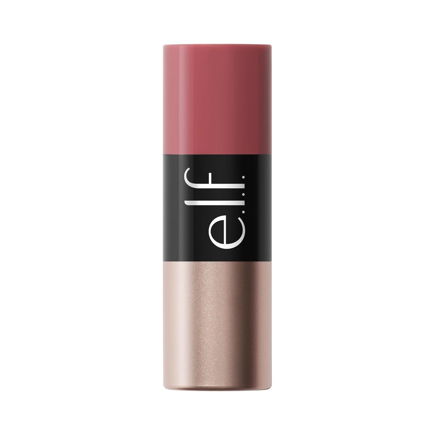 e.l.f. Soft Glam Cream Blush Stick - Buildable Vegan Blush for Natural Flush | Muted Mauve, Shea Butter Formula