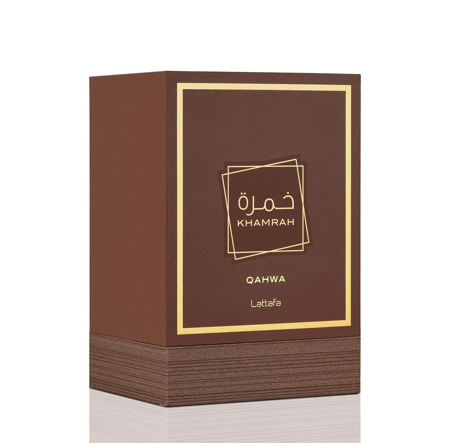 Lattafa Khamrah Qahwa Eau de Parfum - Vanilla & Cinnamon Unisex Fragrance | 3.40 Oz / 100 ml
