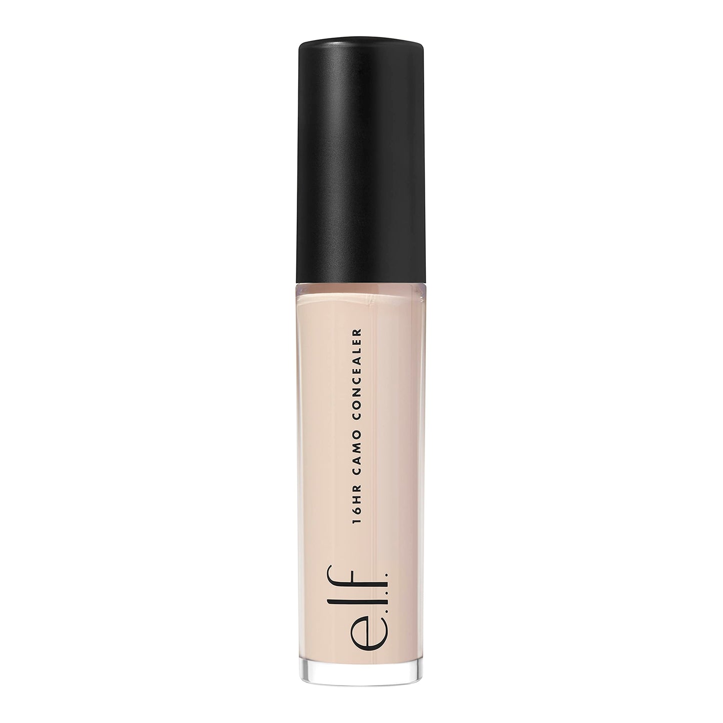 e.l.f. 16HR Camo Concealer, Full Coverage, Matte Finish Under-Eye & Blemish Corrector, Hydrating Formula, 16-Hour Crease-Resistant Wear, Light Ivory