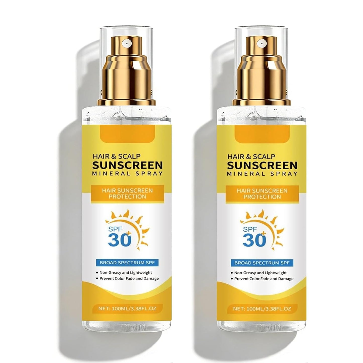 Hair & Scalp Sunscreen Spray SPF 30+ | Lightweight UV Protection, Non-Greasy Formula, Water-Resistant