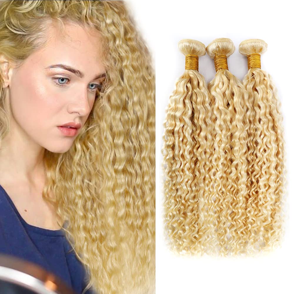 Blonde Bundles Color 27 Human Hair Bundle 613/27 Bundles Honey Blonde Bundle Double Weft Hair Extensions