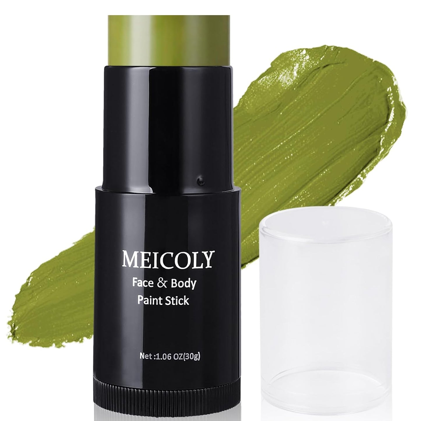 Devil Red Face Body Paint Stick - Waterproof & Sweatproof Makeup for Halloween | 1.06 Oz