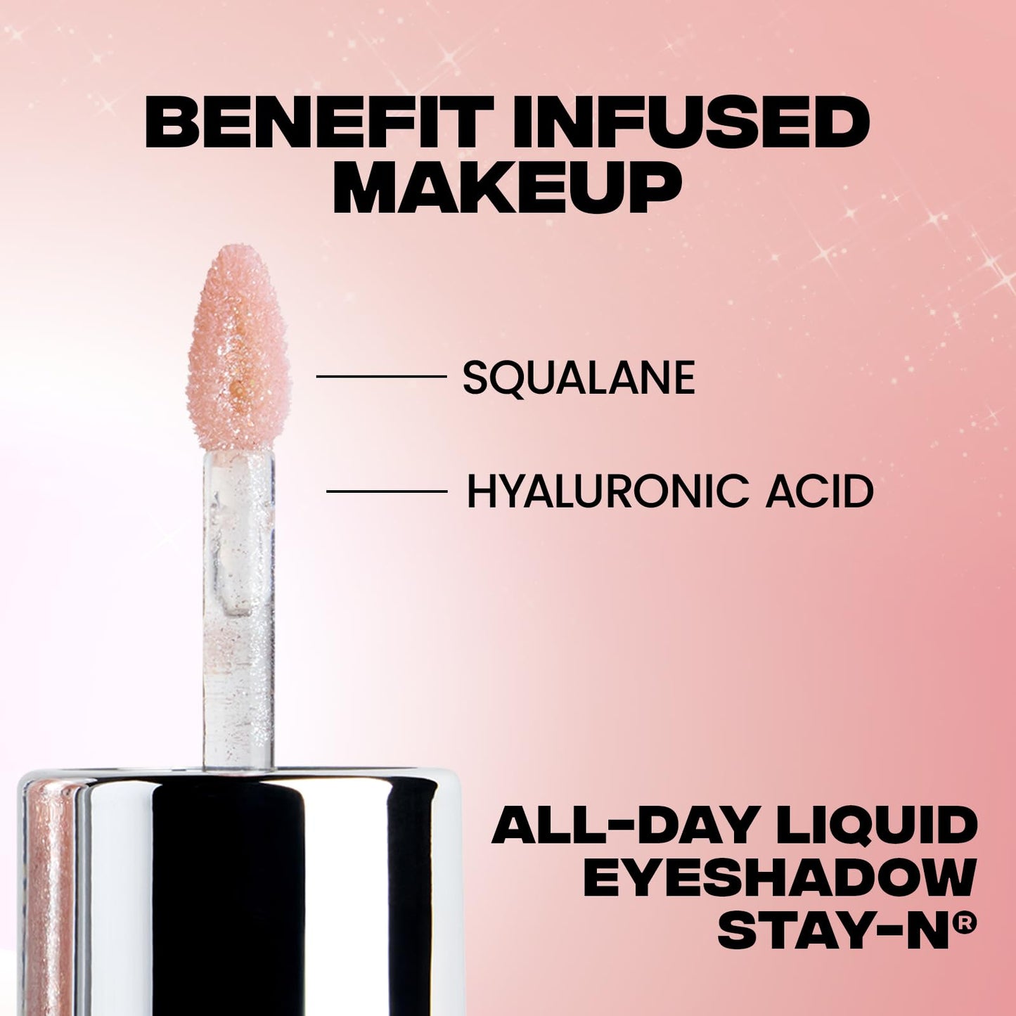 Sacheu Liquid Eyeshadow STAY-N Longwear Eye Makeup — Buildable Highly Pigmented & Blendable Eye Shadow Cream in Matte & Shimmer Finishes, Shu-ggah