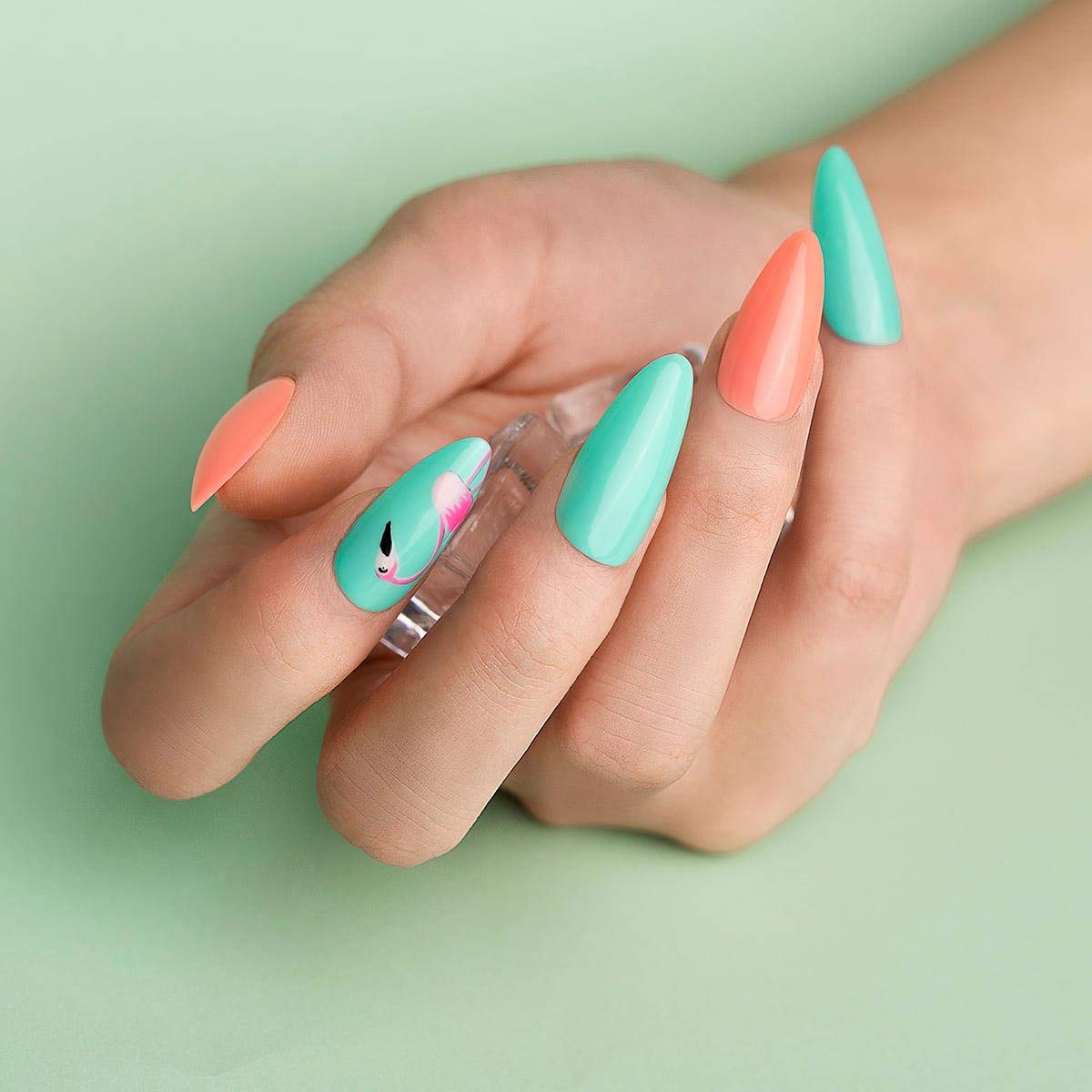 senvenski Blue Gel Nail Polish Kit - UV/LED Nail Art Set with Navy Royal Cobalt Blue Army Green Teal Olive Emerald Turquoise Colors | Manicure Gift Kit for Women, Professional Salon Home Use(CS6-011)