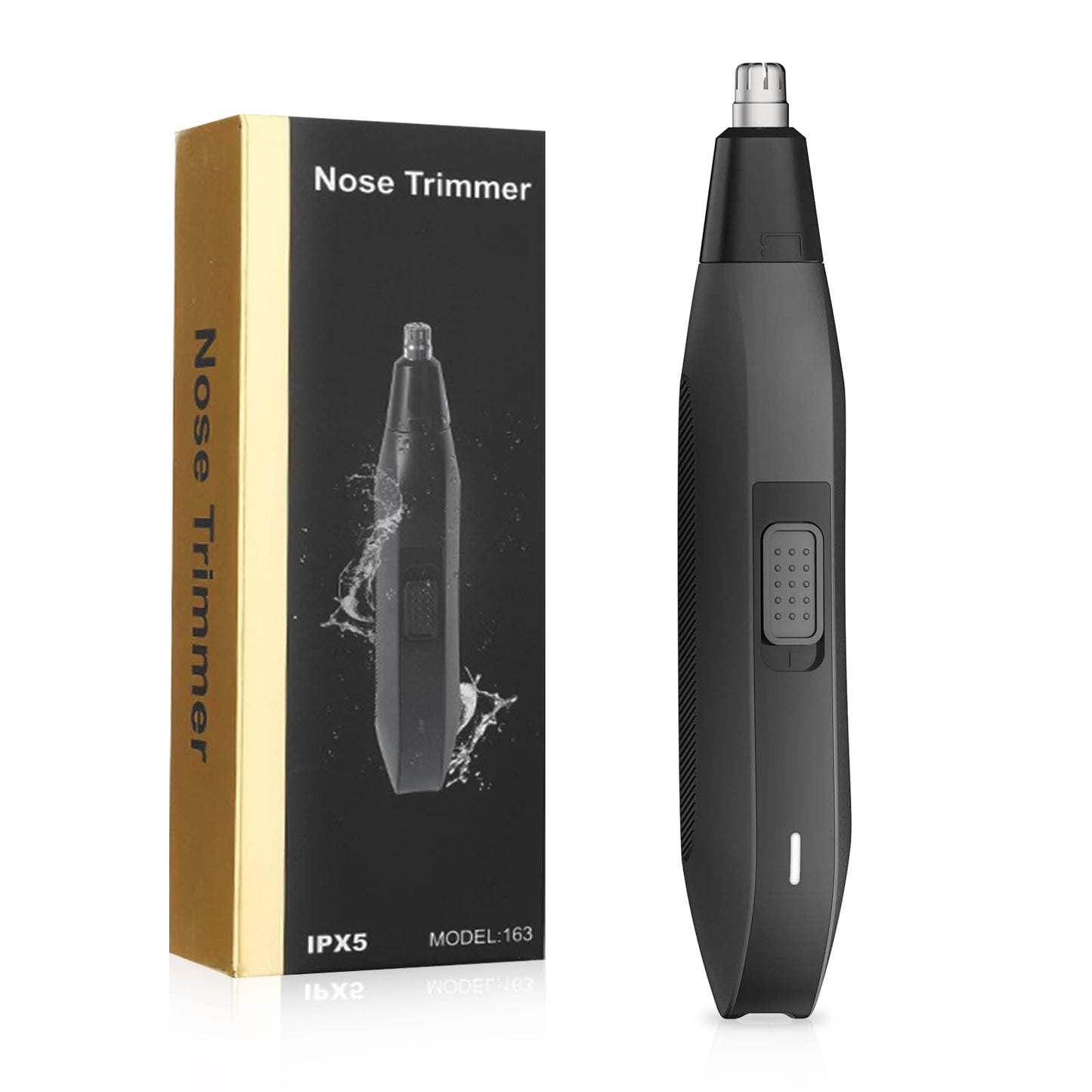 Soonsell Men's Professional Hair Clippers & Trimmer Set with T-Blade, Nose Trimmer,LCD Display Display(Bronze