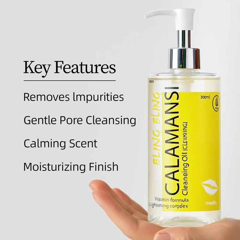 Deep Cleansing Oil - Gentle Face Oil Cleanser for Sensitive Skin | Removes Makeup & Clogs Pores | 10.1 fl. oz. (300 ml)