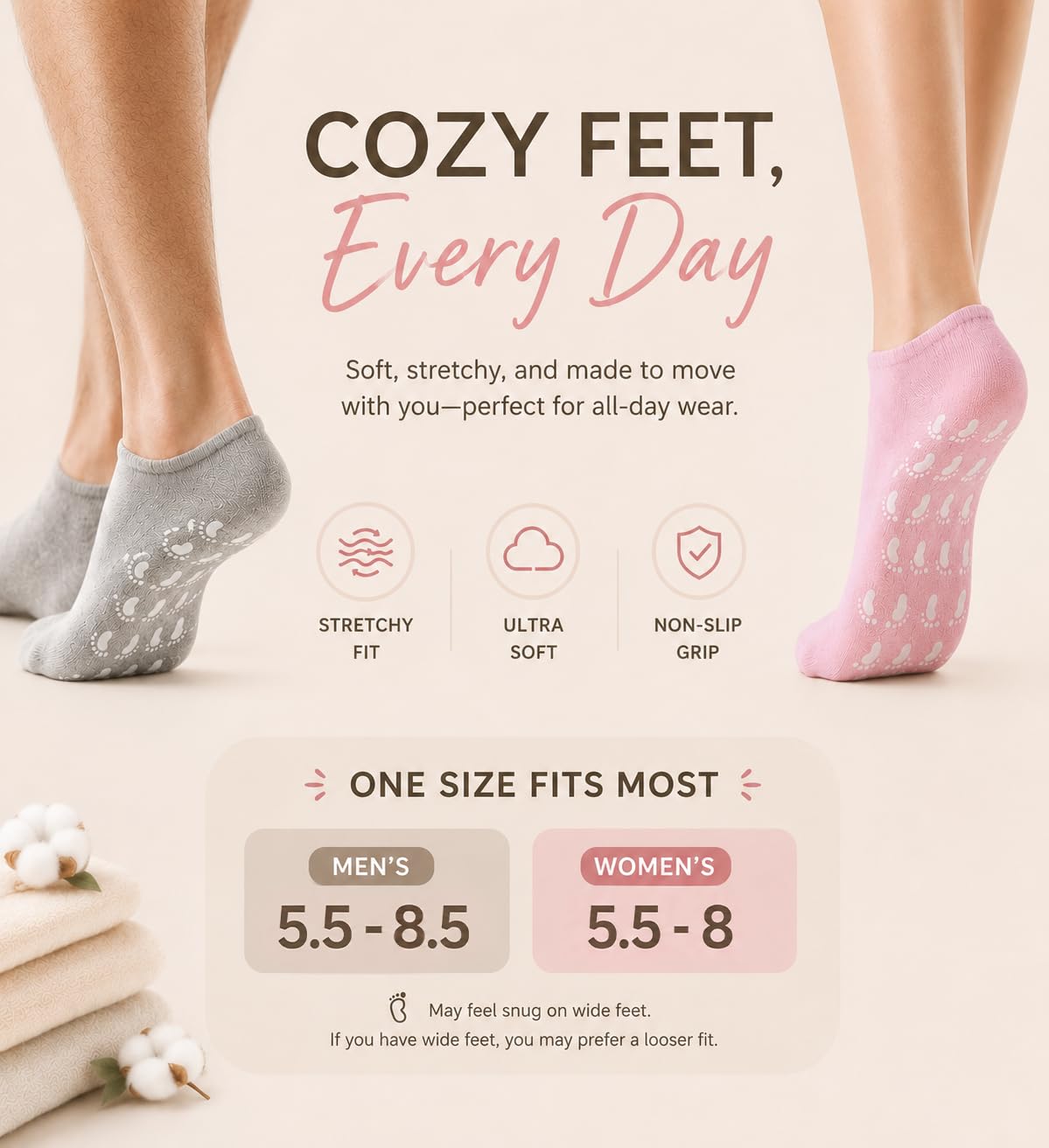 Moisturizing Socks 3 Packs Foot Moisturizer Spa Socks for Dry Cracked Heel Feet Moisture Hydrating Silicone Socks for Foot Care