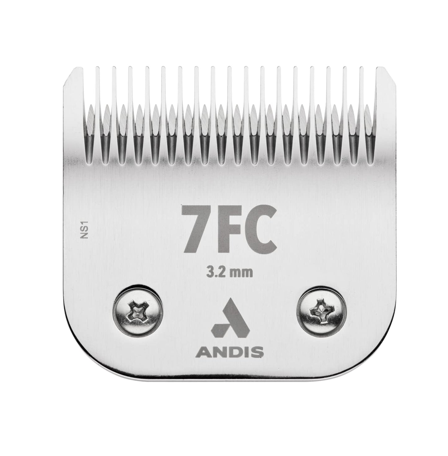 Andis 72600 UltraEdge Detachable Blade, Size 7FC, 1/8in Cut, Chrome