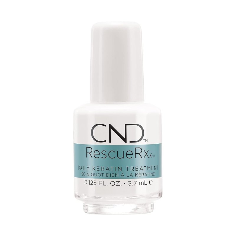CND RescueRxx Nail Care - Daily Keratin Treatment for Stronger Nails | 0.5 Fl Oz
