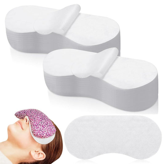 Disposable Eye Pillow Covers - Soft Cotton Facial Spa Sheets for Relaxation | Safe & Sanitary
