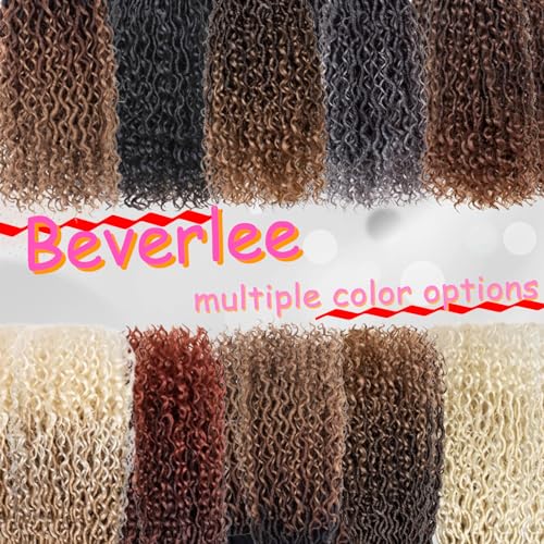 Beverlee 18 Inch Goddess Locs Crochet Hair 8 Pack - 1B# Boho Style