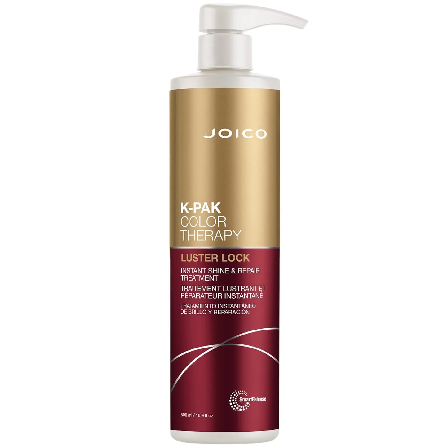 Joico K-PAK Color Therapy Luster Lock Treatment - Instant Shine & Repair for Color-Treated Hair | Boost Color Vibrancy with Keratin & Argan Oil