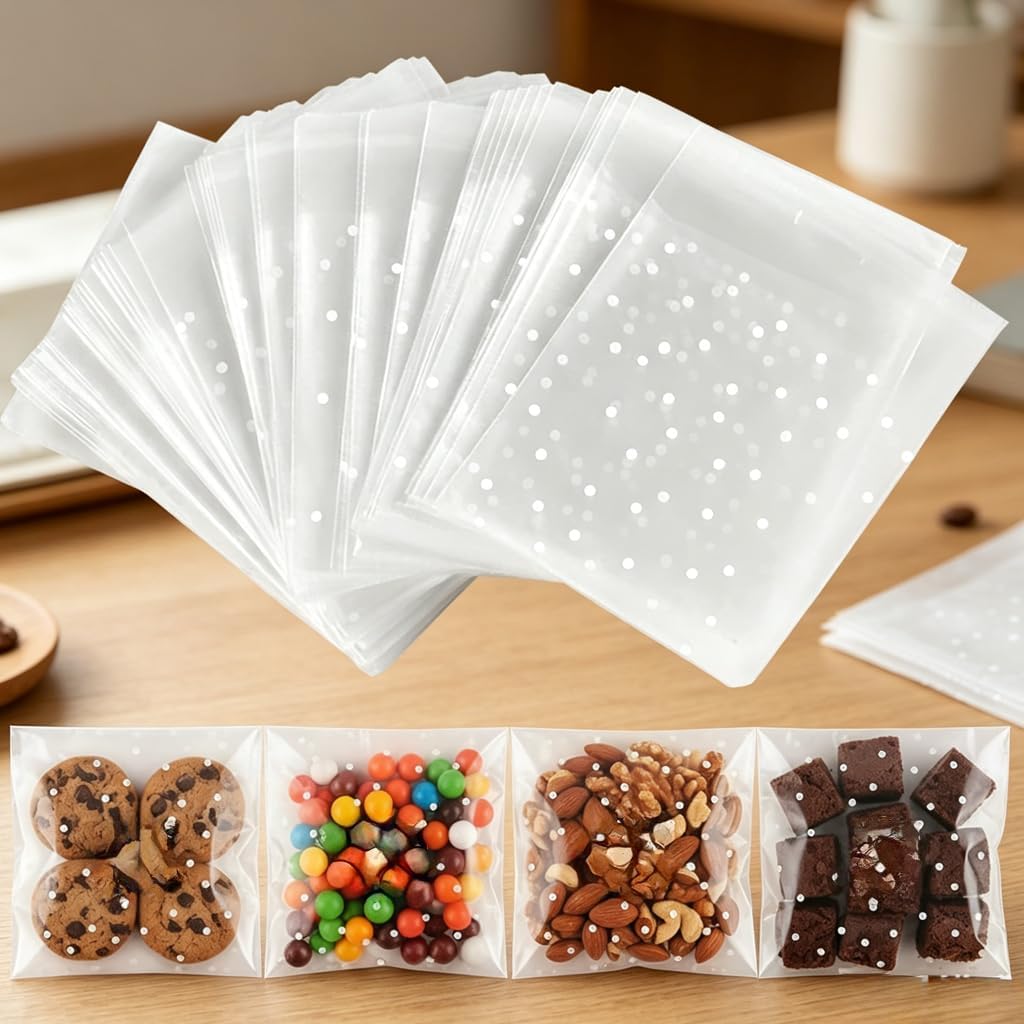 Clear Zip Lock Plastic Bags - 100 Pcs Mini 1.6" x 2.4" Pouches for Jewelry, Beads, Pills & Craft Storage | 4 Mil Thick