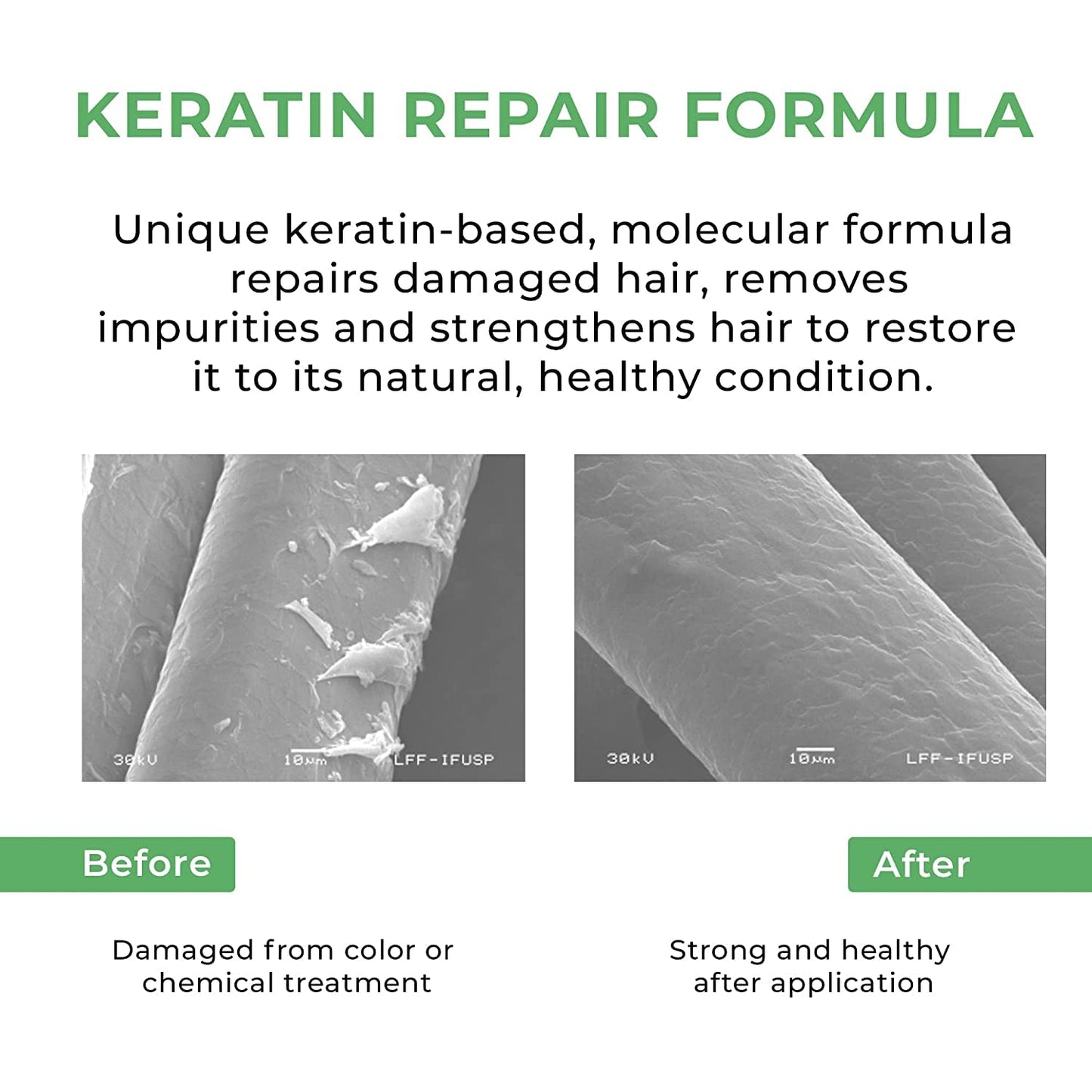 Kashmir Keratin Hair Biotex keratin No Ampules smoothing system (3.38 FL OZ 100ML) THE BEST KERATIN SMOOTHING SYSTEM For all hair types