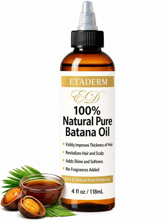 Batana Oil for Hair Growth - 100% Pure Cold-Pressed Oil for Nourishment & Repair | 4 Fl Oz