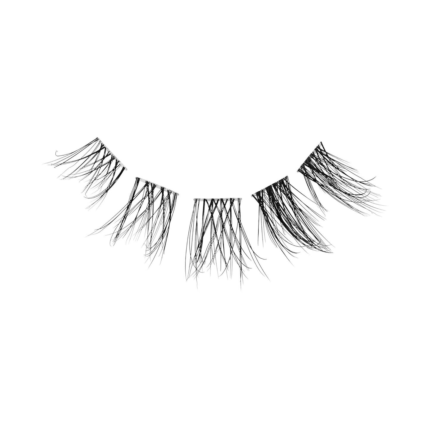 False Eyelashes - Nude Blazer Cluster Trio, 8mm-14mm | 60 Easy-to-Apply, Reusable Clusters