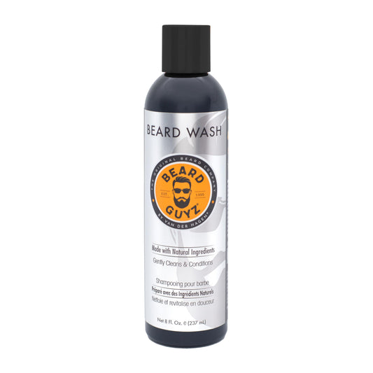 Beard Guyz Beard Wash – Daily Beard Cleanser & Shampoo – Gentle Facial Hair Wash with Argan Oil & Botanic Extracts – Refreshing Citrus Beard Cleanser for Men’s Grooming, 8 oz