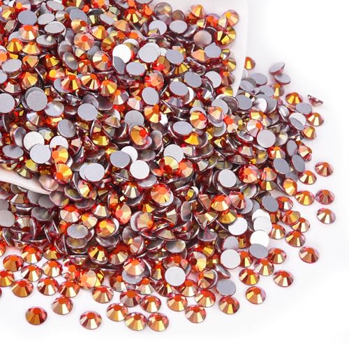 Fire Phoenix SS20 Glass Flatback Rhinestones - 1440pcs, 4.6-4.8mm