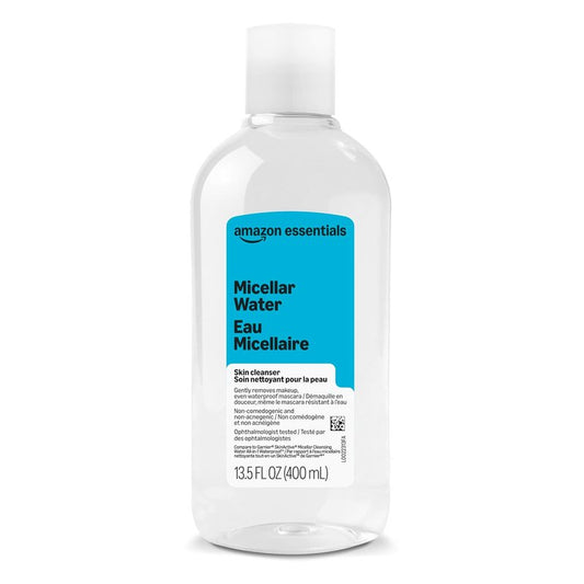 Micellar Water for Waterproof Makeup - Gentle Cleansing Solution | 13.5 FL OZ