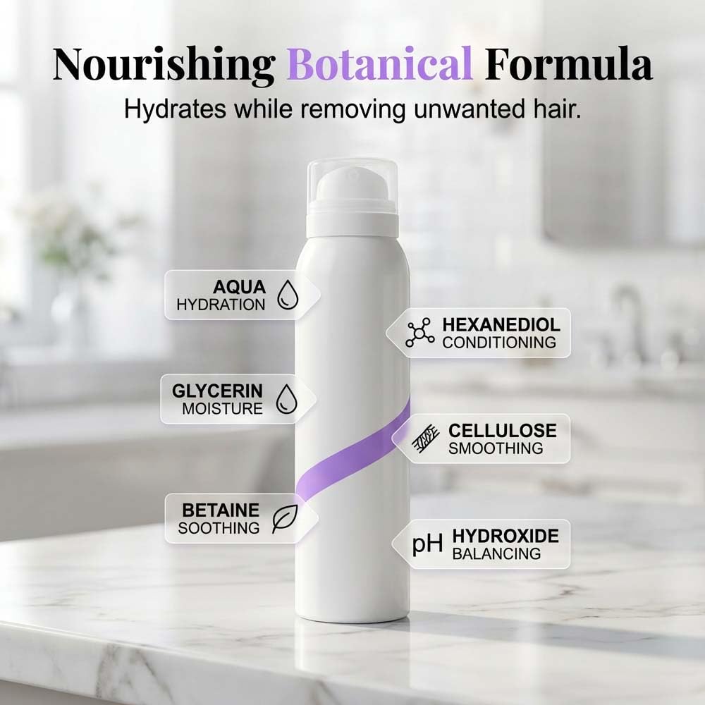 Hair Removal Cream for Women - Bikini & Body Hair Remover, Gentle Facial Hair Removal Cream for Skin, Smooth Cloud Formula (1, Large)