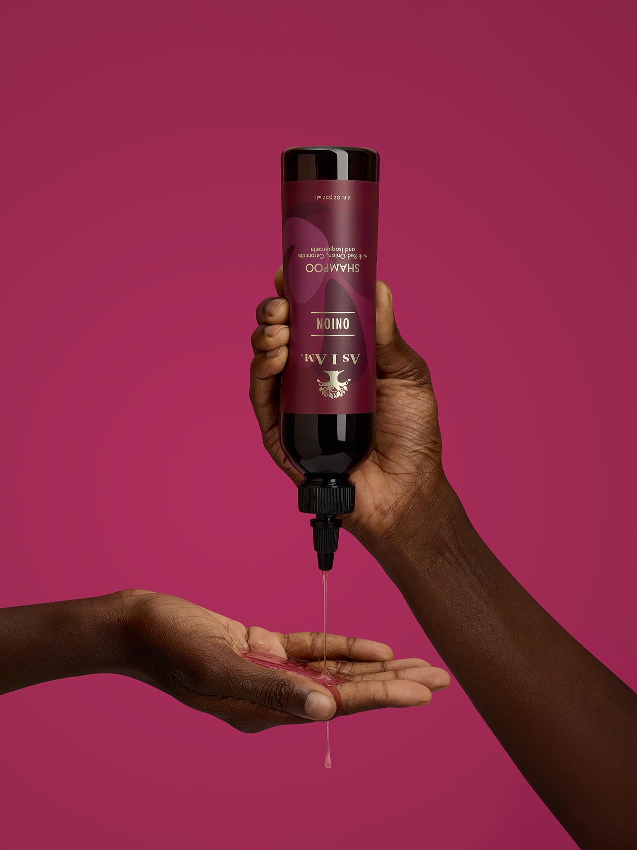 As I Am Onion Shampoo - 8 oz - with Red Onion, Ceramides & Isoquercetin - Helps Support Healthy Hair Growth
