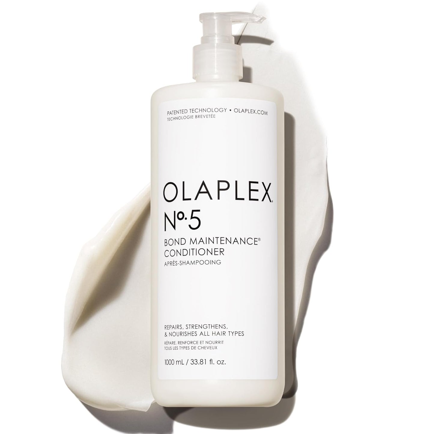 Olaplex N°.5 Bond Maintenance Conditioner - Strengthens Hair, Repairs Damage & Reduces Frizz | For All Hair Types
