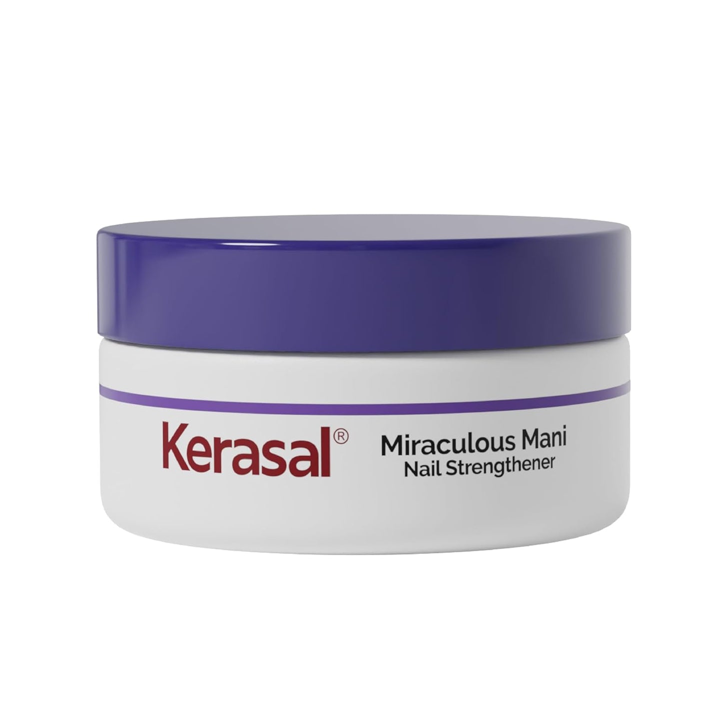 Kerasal Nail Strengthening Base Coat - Hydrolyzed Keratin & Hyaluronic Acid | 0.5 Oz