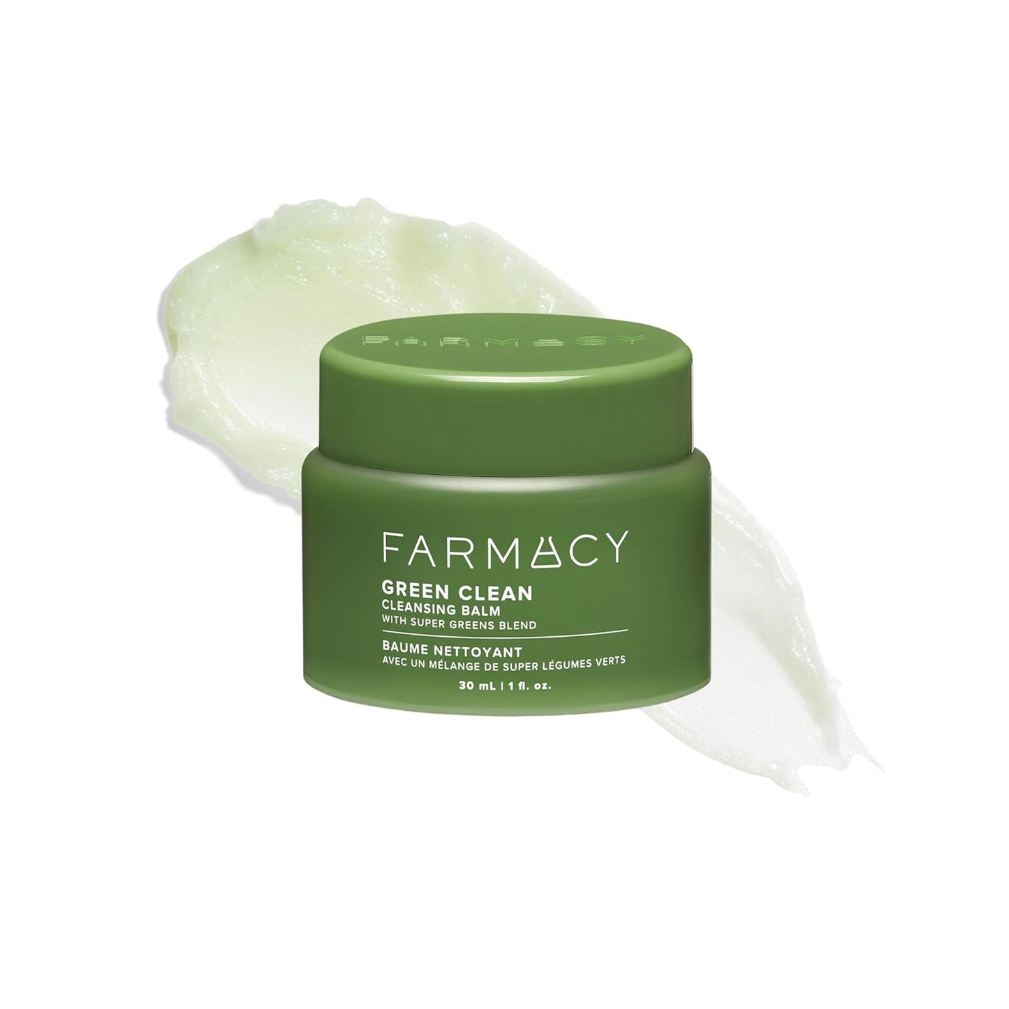 Farmacy Sensitive Skin Makeup Remover Balm - Green Clean Waterproof Oil Cleanser | Hydrating & Fragrance-Free (30ml)