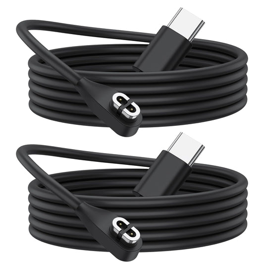 Vancle 2 Pack USB C for Shokz Charging Cable, Magnetic Charger Cord Compatible for Aftershokz Aeropex AS800, Shokz OpenRun Pro, OpenRun, OpenRun Mini, OpenComm Bone Conduction Headphones